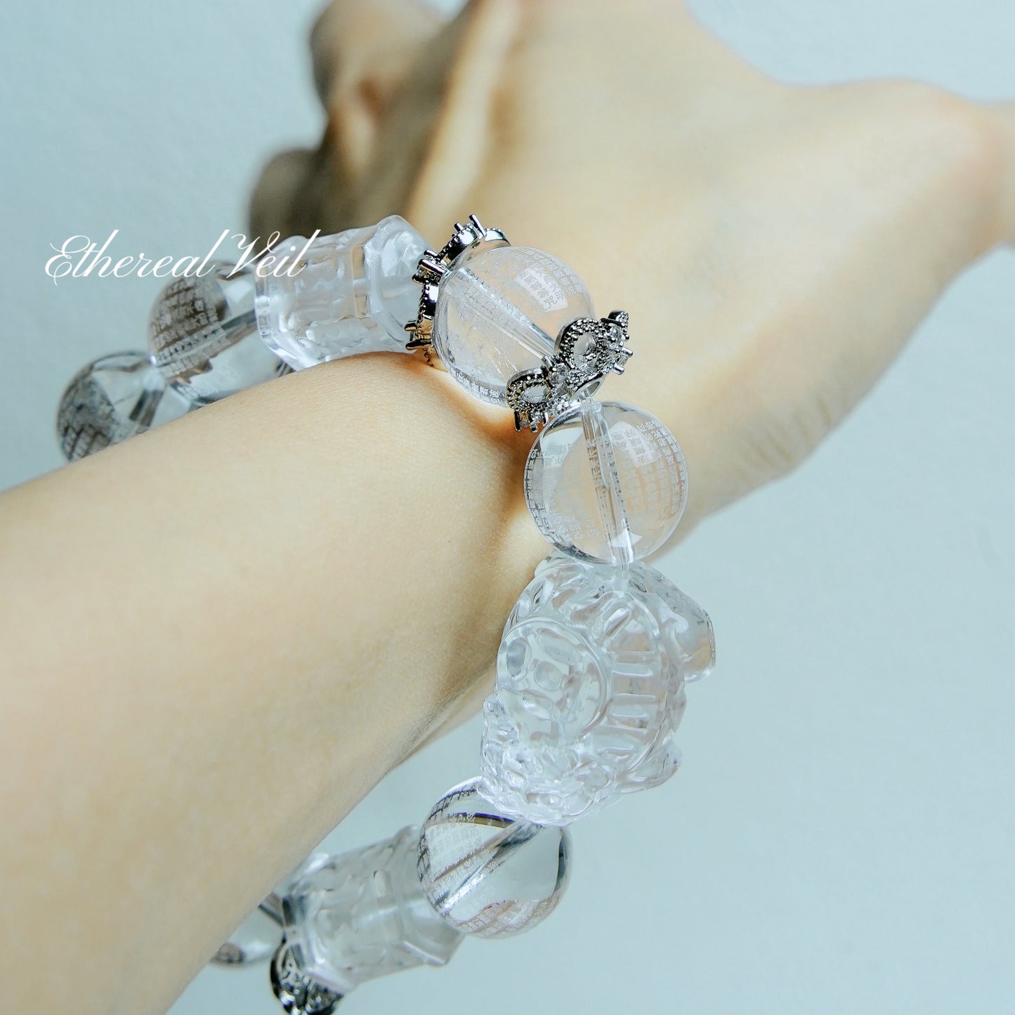 White Quartz– Natural Healing Crystals Jewelry – Handmade Natural Crystals|「Ethereal Veil」