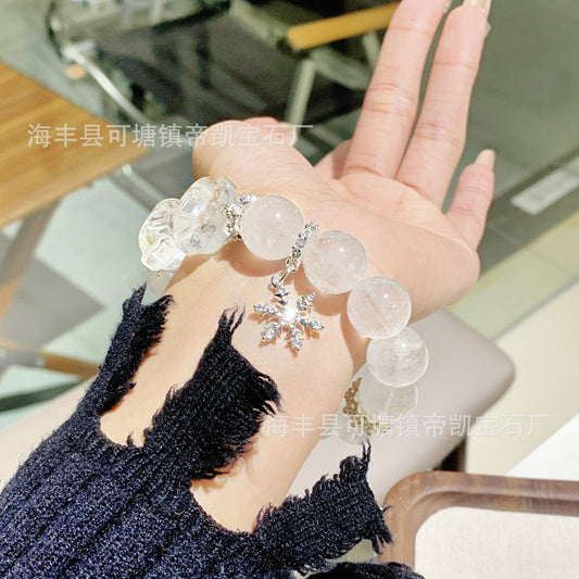 White Quartz– Natural Healing Crystals Jewelry – Handmade Natural Crystals|「Ethereal Veil」