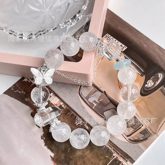 White Quartz– Natural Healing Crystals Jewelry – Handmade Natural Crystals|「Ethereal Veil」