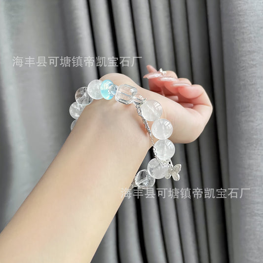 White Quartz– Natural Healing Crystals Jewelry – Handmade Natural Crystals|「Ethereal Veil」