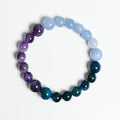Zodiac Natural Crystal Bead Bracelet | 12 Astrology Gemstone Bracelet for Luck, Love & Personal Energy