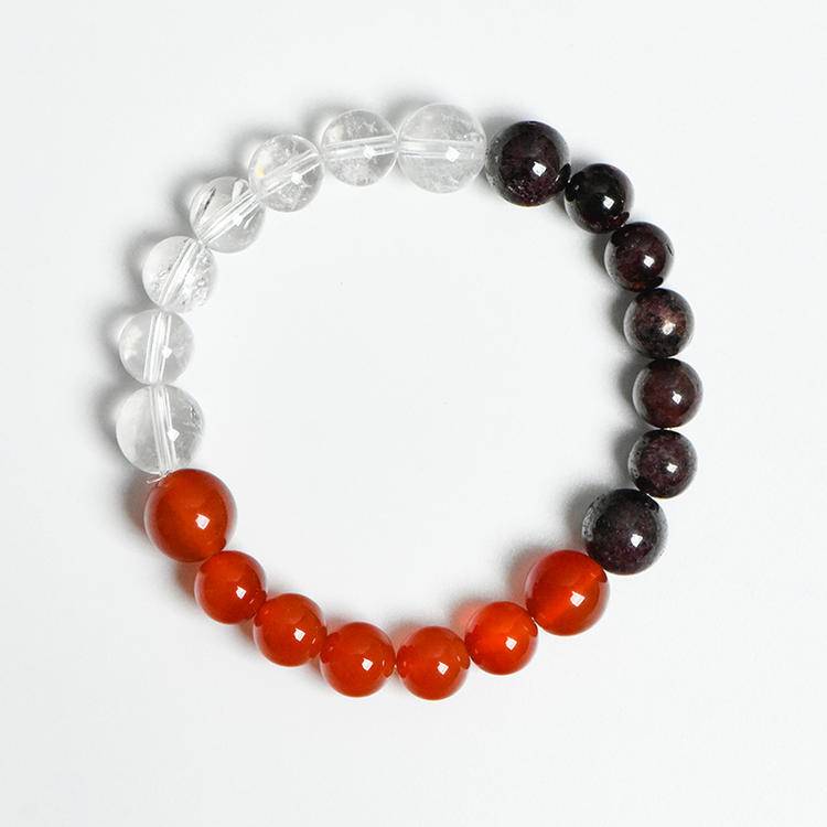 Zodiac Natural Crystal Bead Bracelet | 12 Astrology Gemstone Bracelet for Luck, Love & Personal Energy