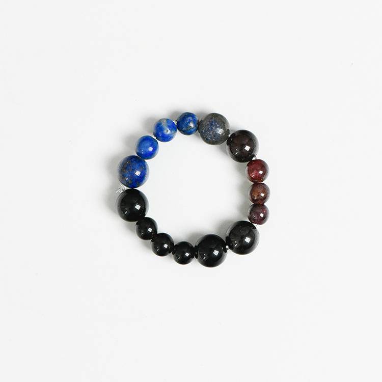 Zodiac Crystal Bead Ring | 12 Constellation Natural Gemstone Adjustable Ring for Luck, Love & Personal Power