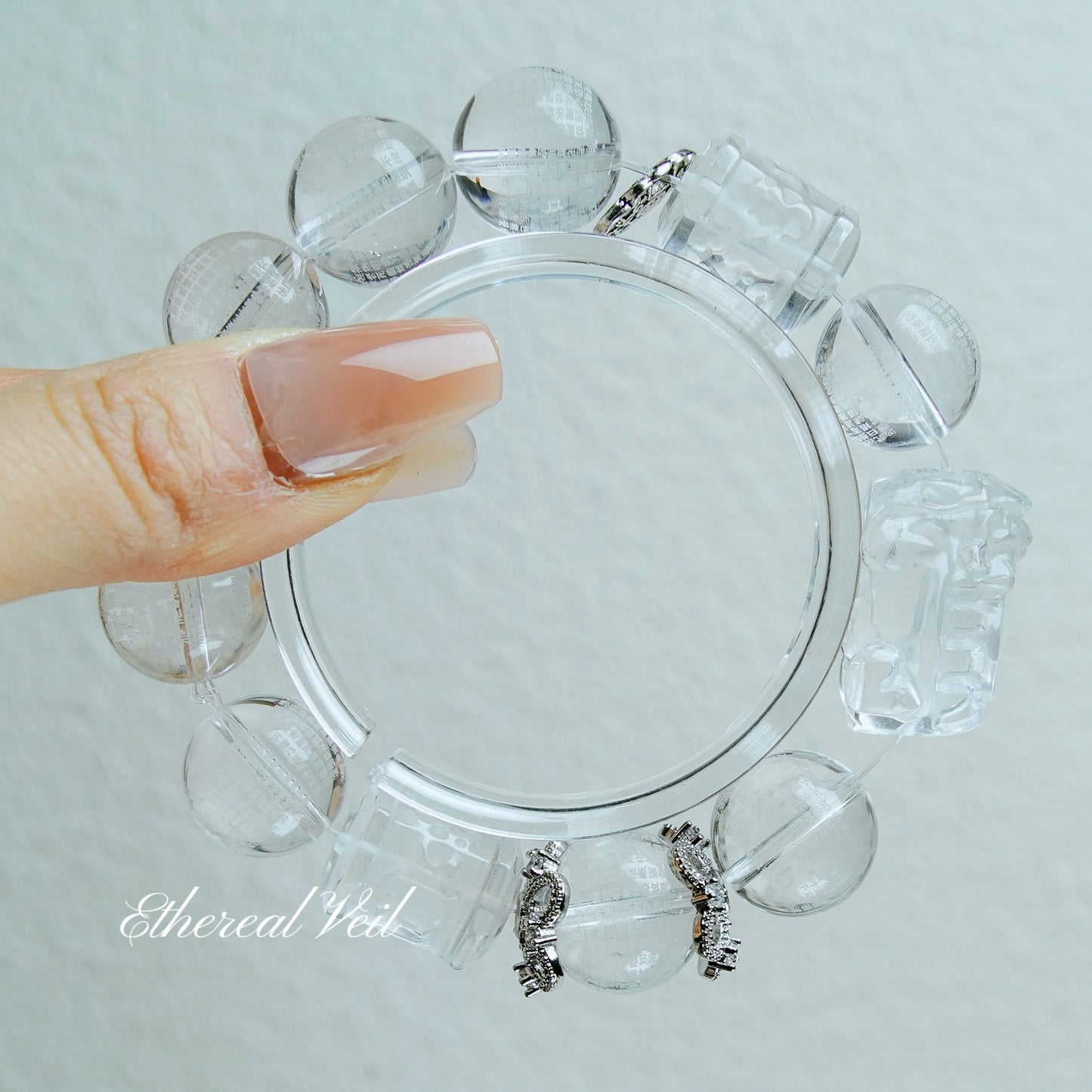 White Quartz– Natural Healing Crystals Jewelry – Handmade Natural Crystals|「Ethereal Veil」
